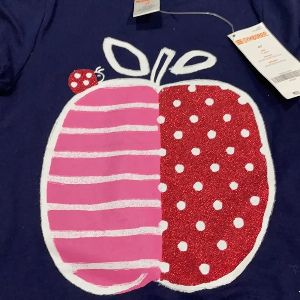 Gymboree 4 pink shorts and 2 short sleeve t’s NWT